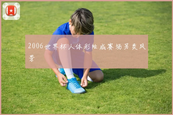 2006世界杯人体彩绘成赛场另类风景